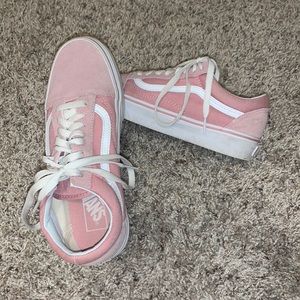 Vans Pink Womens 8